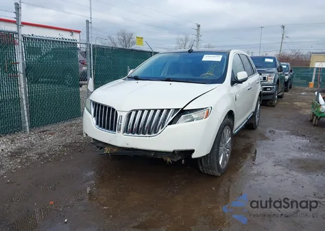 2012 Lincoln Mkx z USA, uszkodzony, nr VIN 2LMDJ8JKXCBL04503